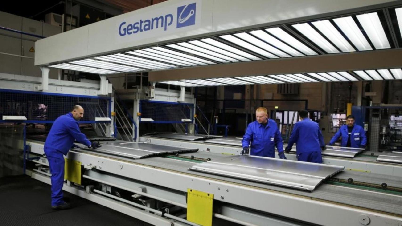 Imagen de archivo de una fábrica de Gestamp.