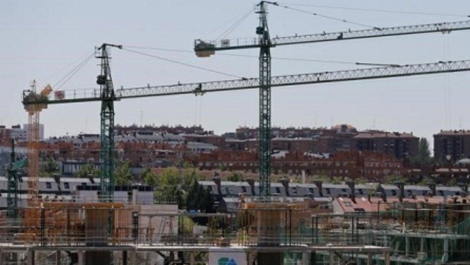 Imagen de una promoción en construcción.
