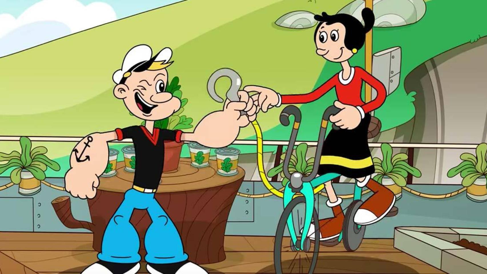 Popeye deja de fumar en pipa en su nueva serie