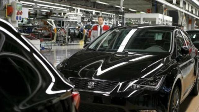 imagen de la fábrica de Seat.