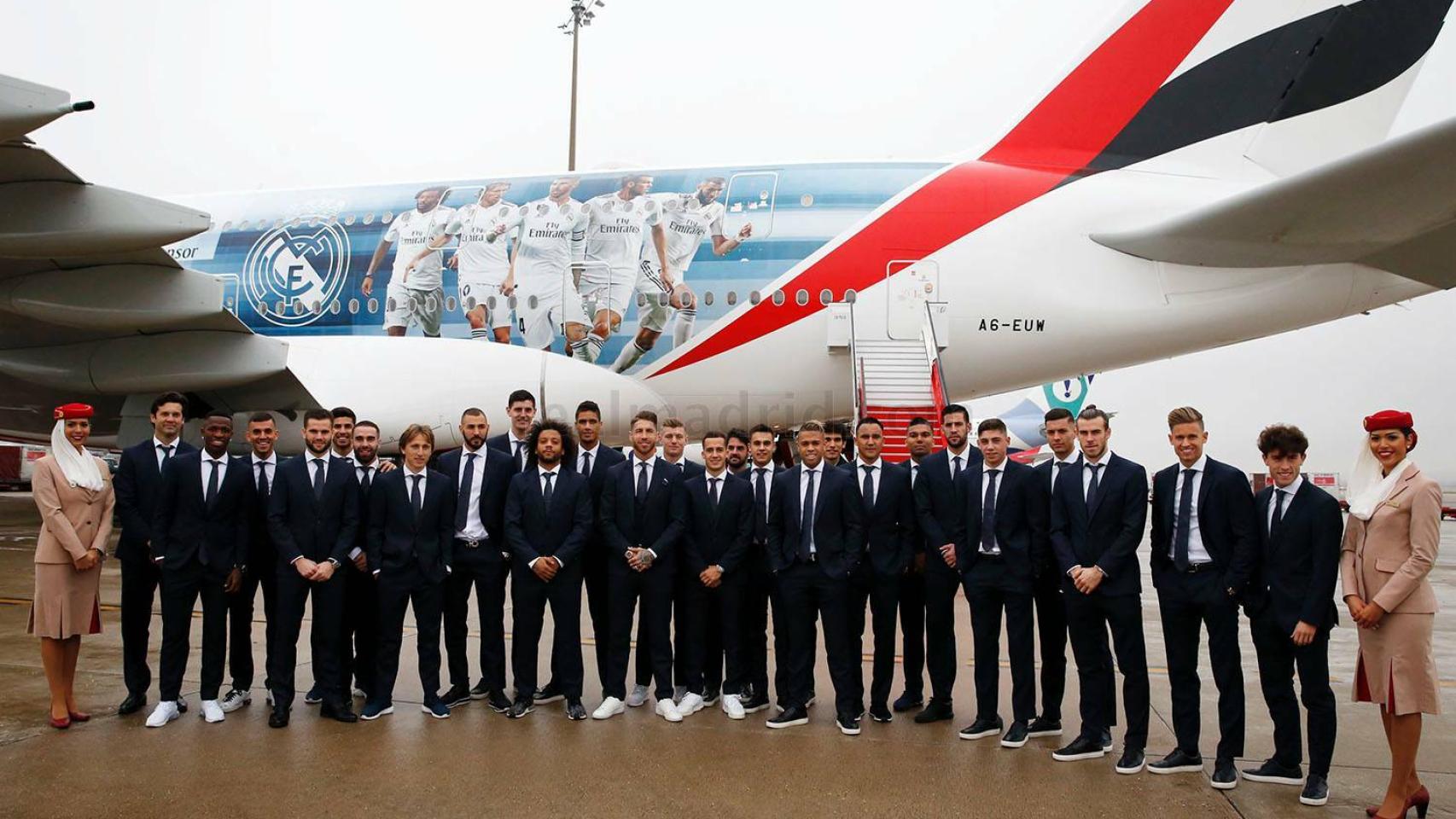El Real Madrid ya viaja hacia el Mundial de Clubes