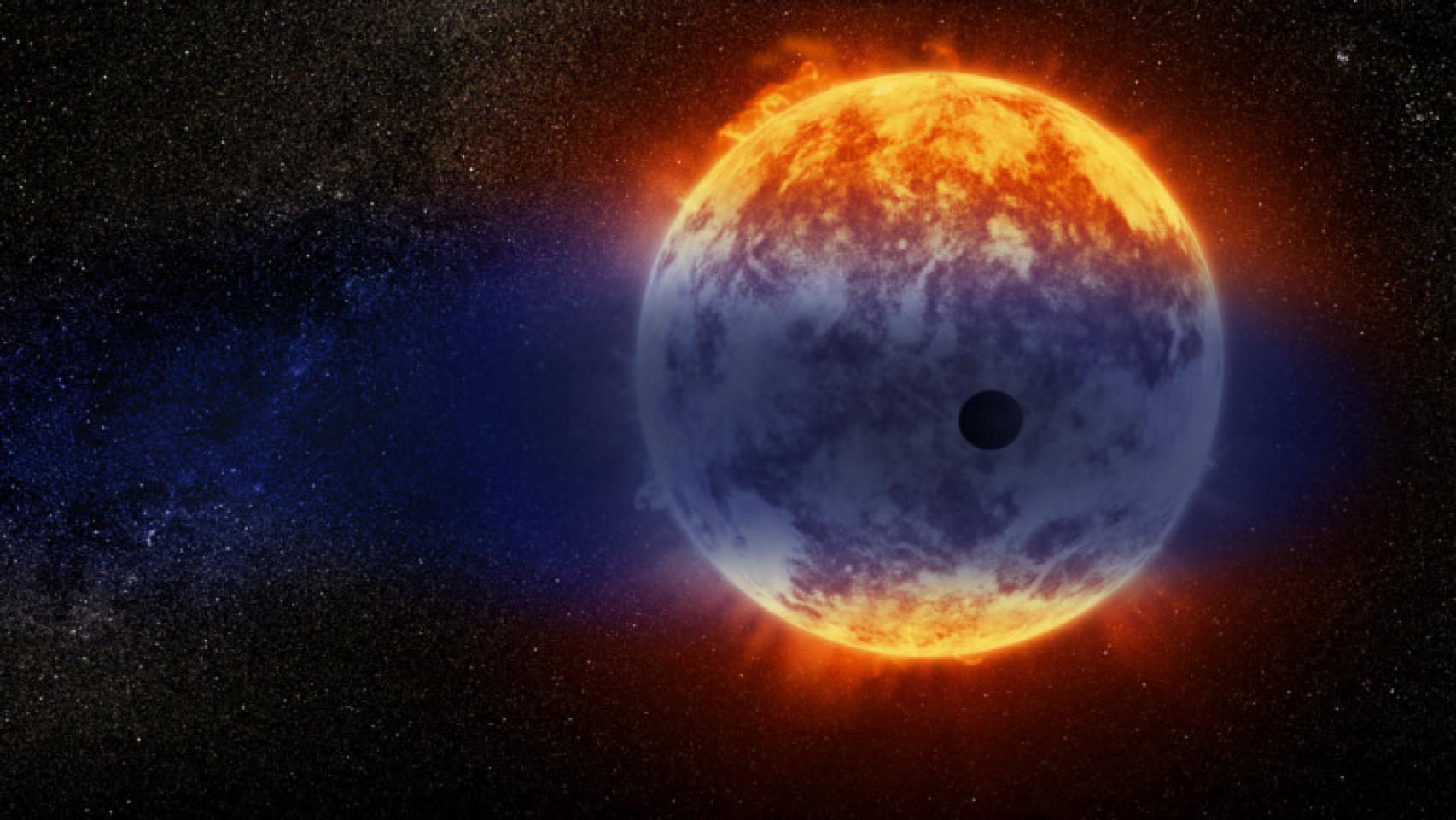 Representación gráfica de la extinción de un planeta de masa similar a Neptuno