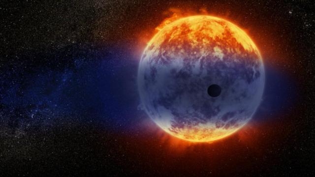 Representación gráfica de la extinción de un planeta de masa similar a Neptuno
