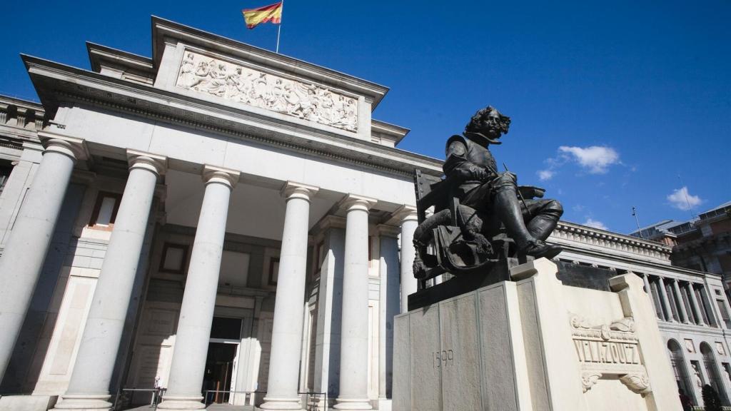 Fachada Velázquez del Museo del Prado.