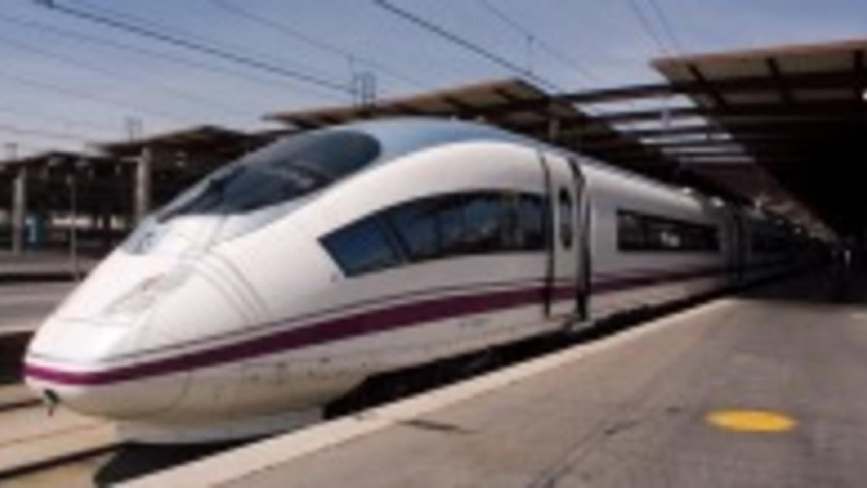 Uno de los trenes AVE de Renfe.