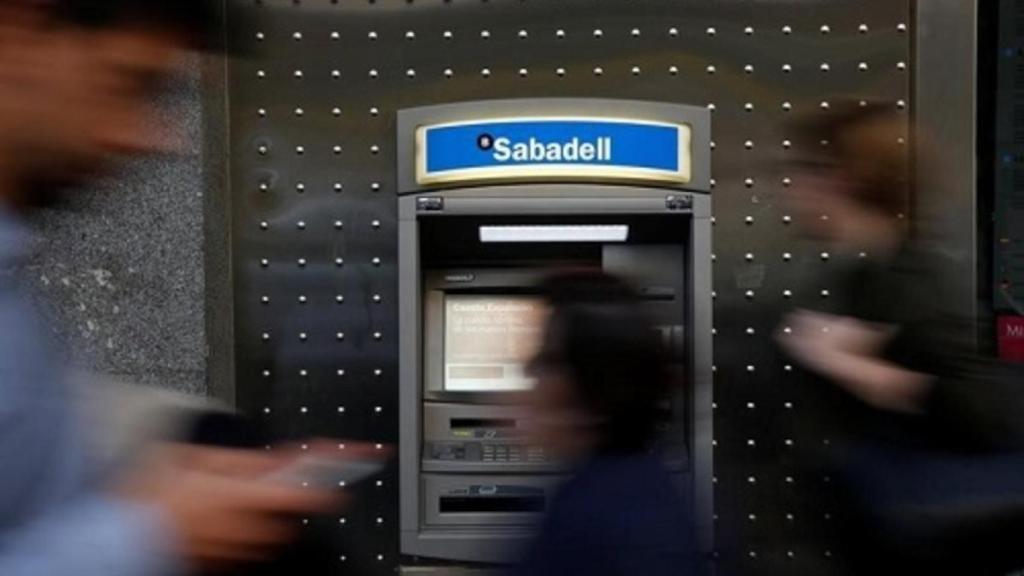 Cajero del Banco Sabadell.
