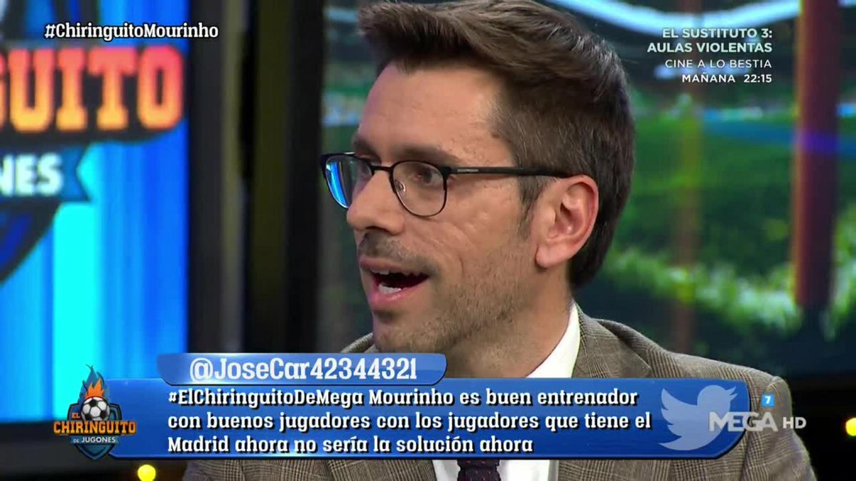 Roberto Morales en El Chiringuito
