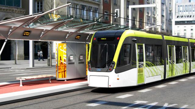 Metro ligero modelo Urbo de CAF