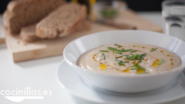 receta de vichyssoise vegana