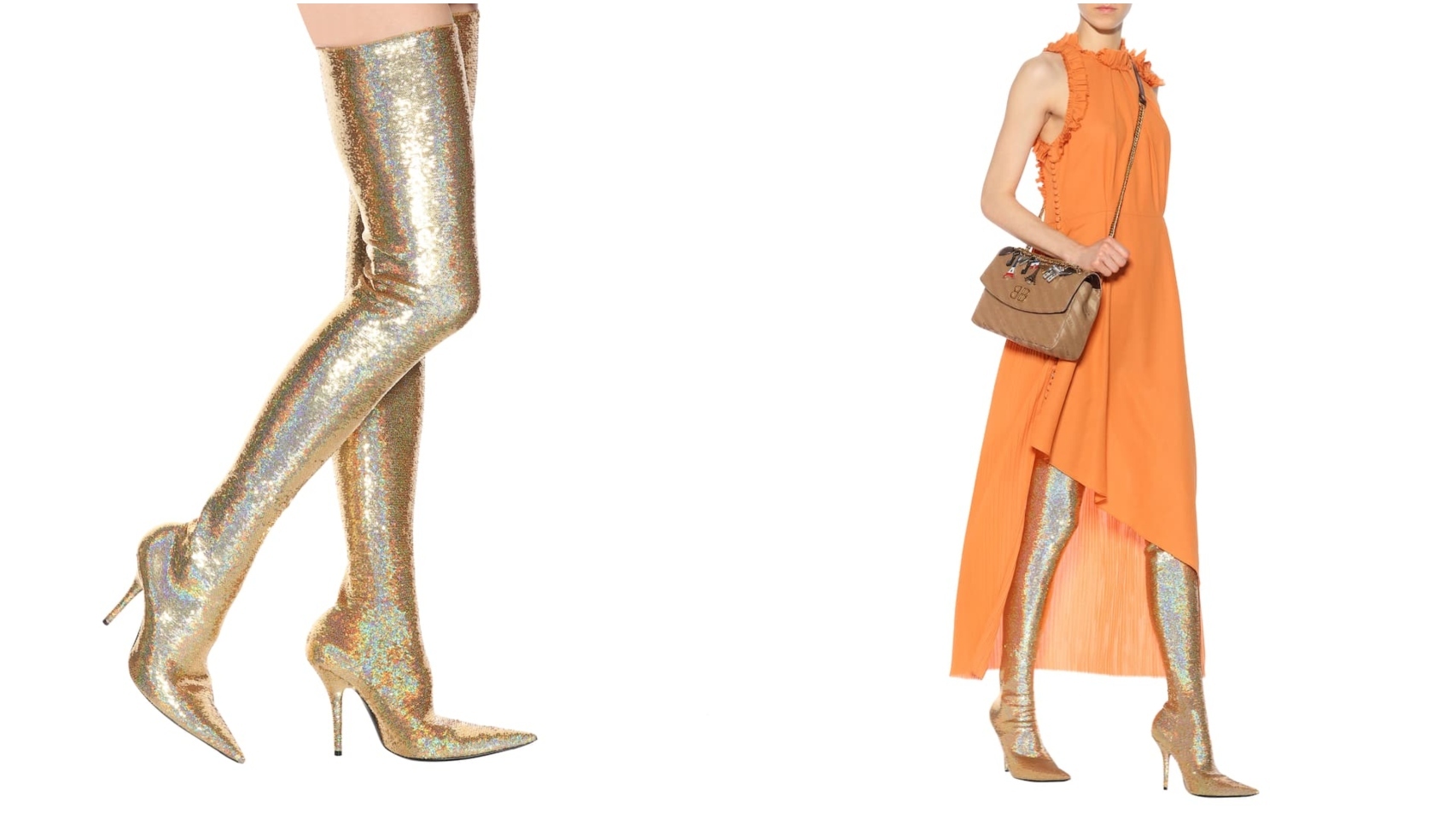 Botas de Balenciaga.