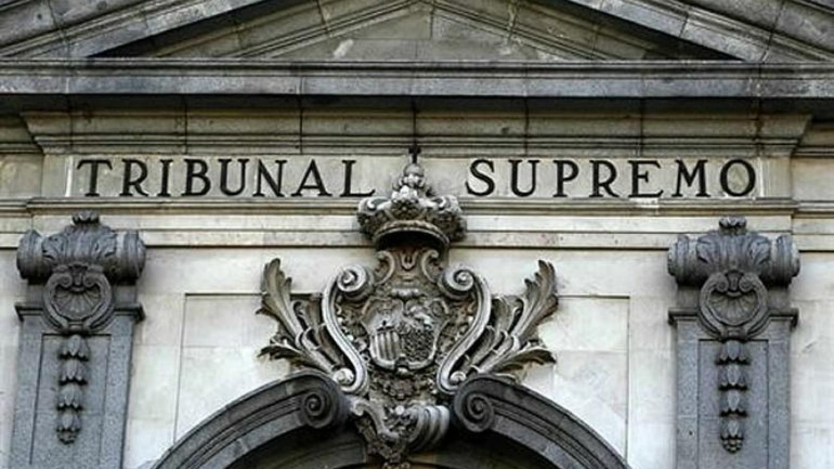 Fachada del Tribunal Supremo./