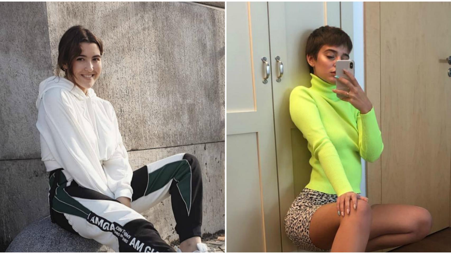 Alba Díaz y Laura Escanes.