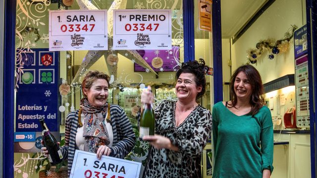 La administración de lotería ubicada en el número 16 de la calle Ledesma de Bilbao.