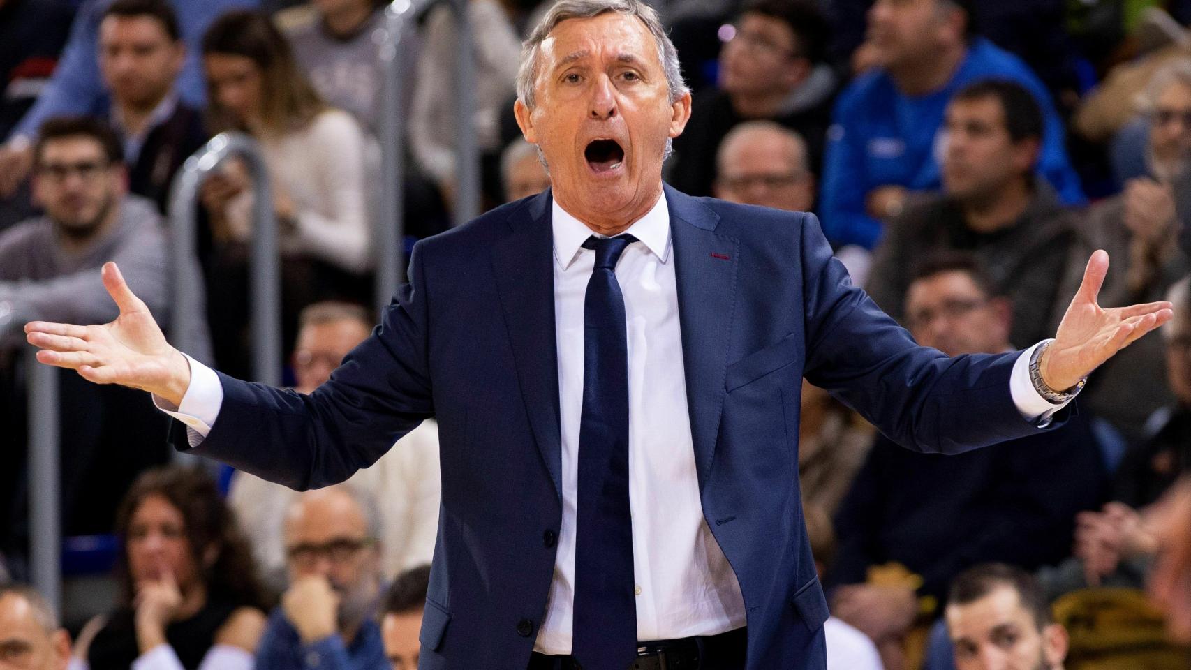 Pesic, durante un partido
