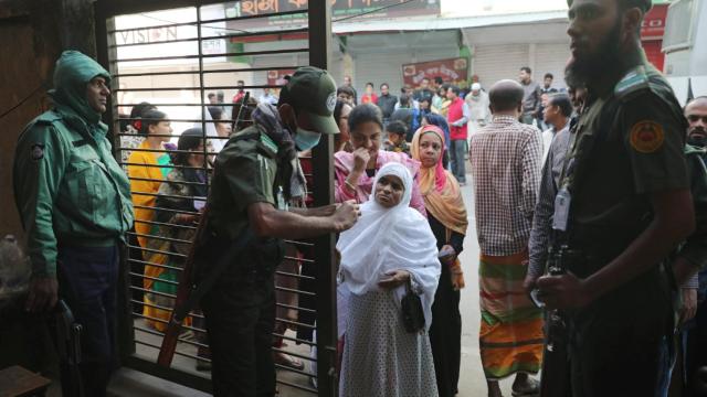 Jornada electoral en Bangladesh.