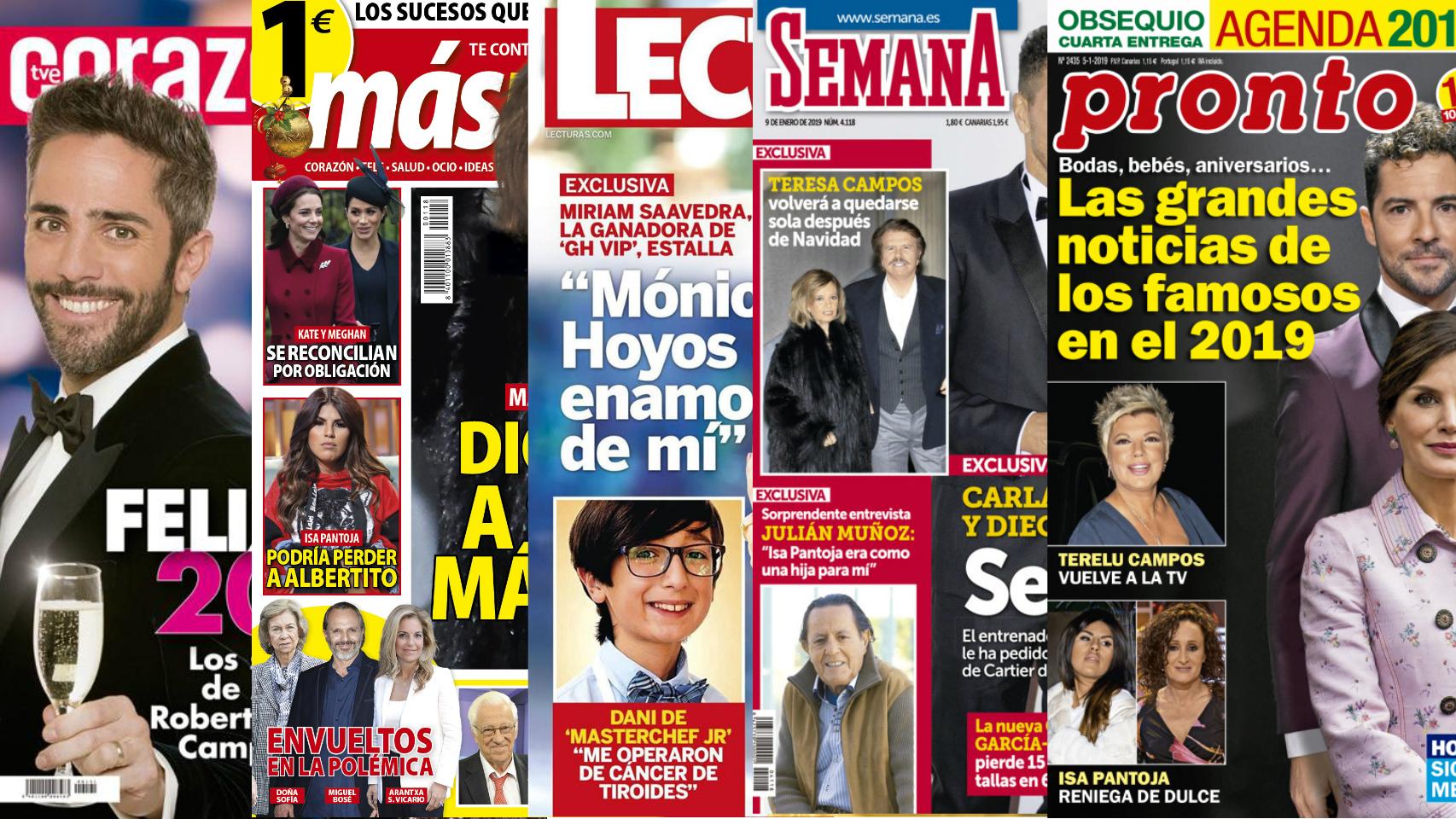Las revistas de este lunes.
