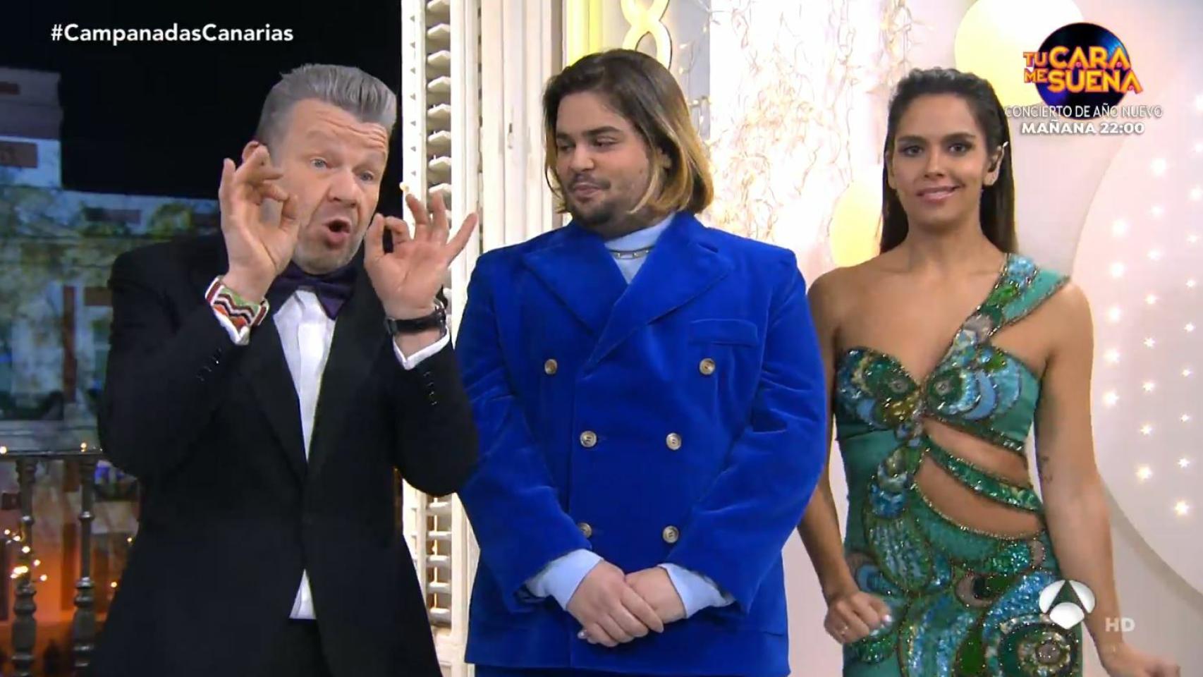 Cristina Pedroche con su segundo vestido.