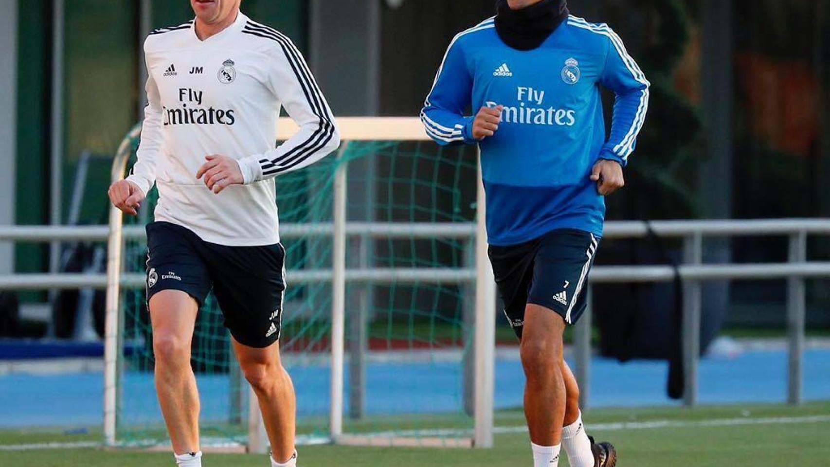 Mariano vuelve a los entrenamientos
