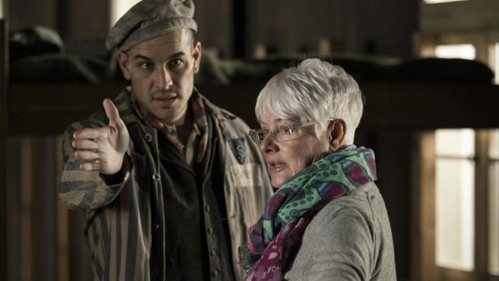 Mar Tagarona dirigiendo El fotógrafo de Mauthausen.