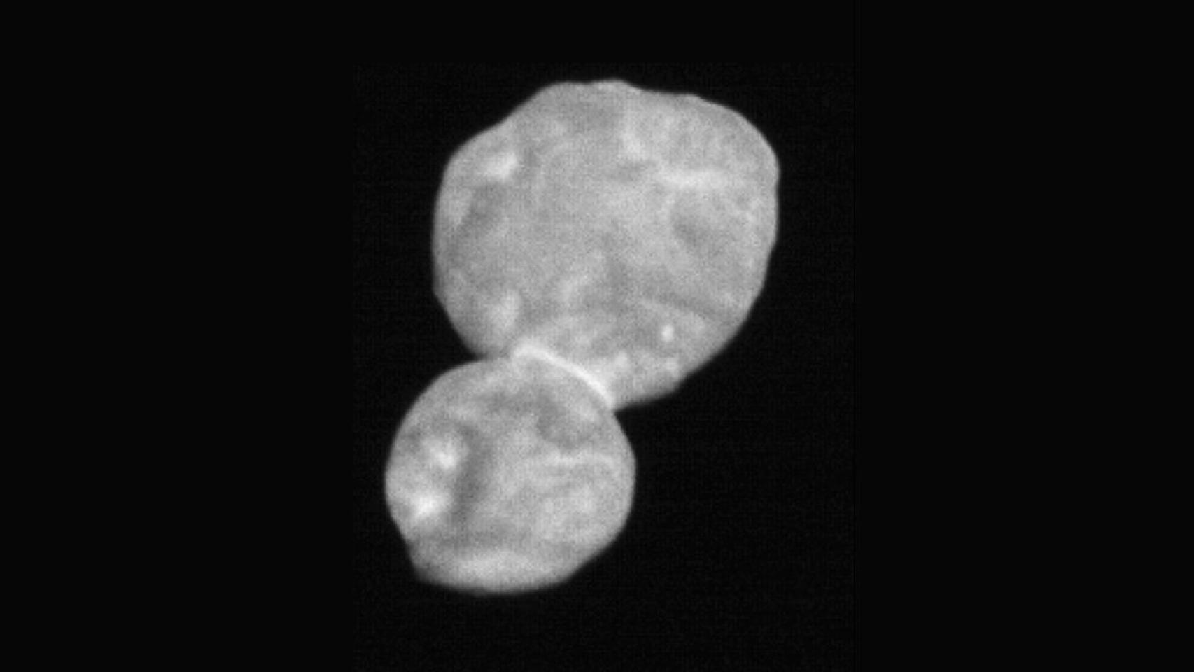Ultima Thule se asemeja a un muñeco de nieve.