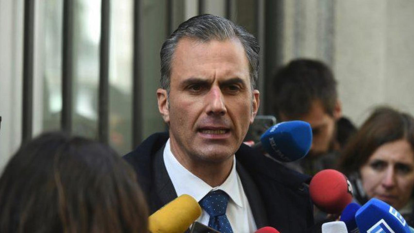 El secretario general de Vox, Javier Ortega Smith.