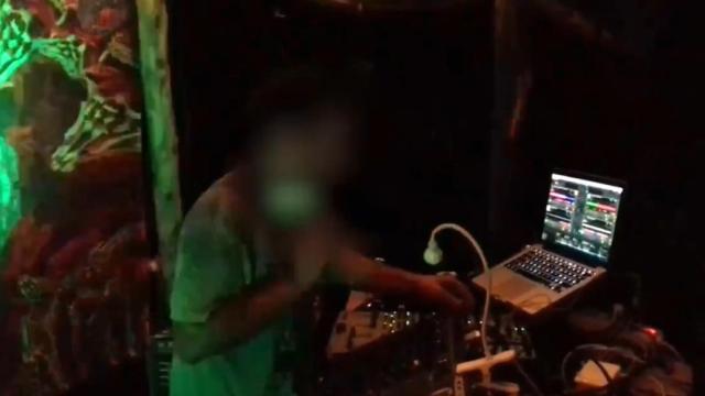 Imagen de la fiesta rave que se celebró el mismo día que el crimen de Susqueda