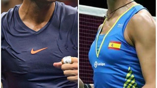 Rafa Nadal y Carolina Marín