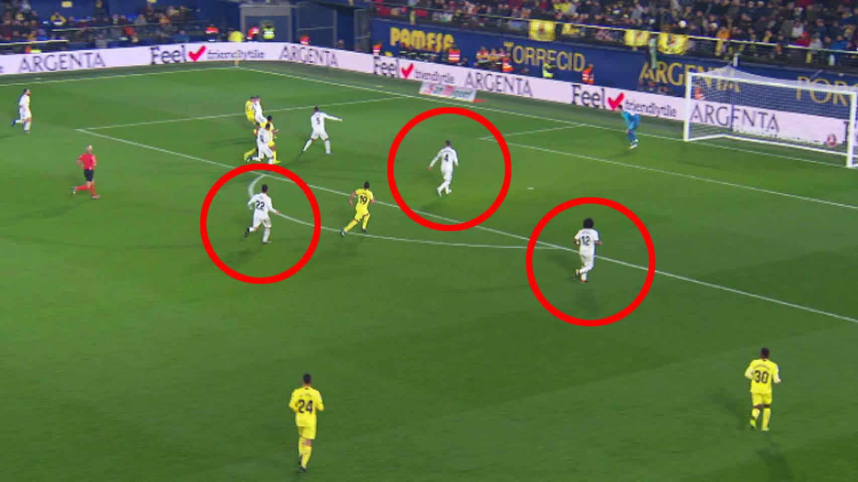 Fallo defensivo en el empate de Cazorla