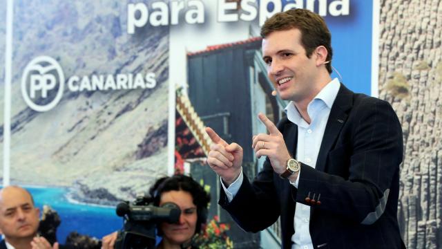Pablo Casado, presidente del PP.