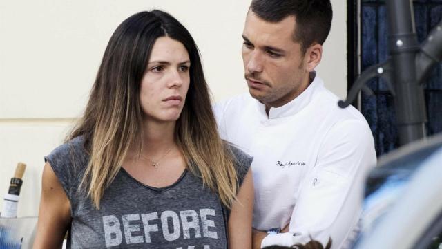 Laura Matamoros y Benji Aparicio.