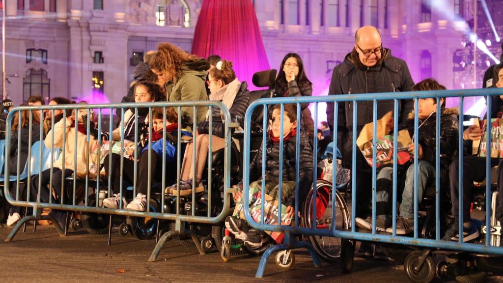 Cabalgata de Reyes Magos en Madrid.