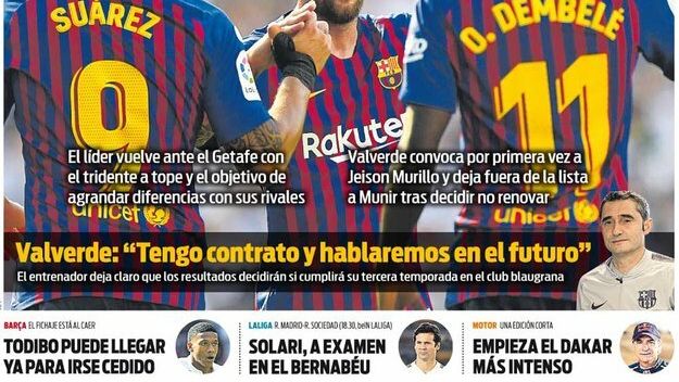 Portada Sport (06/01/2019)