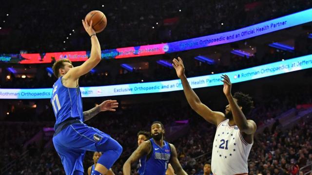 NBA: Dallas Mavericks at Philadelphia 76ers