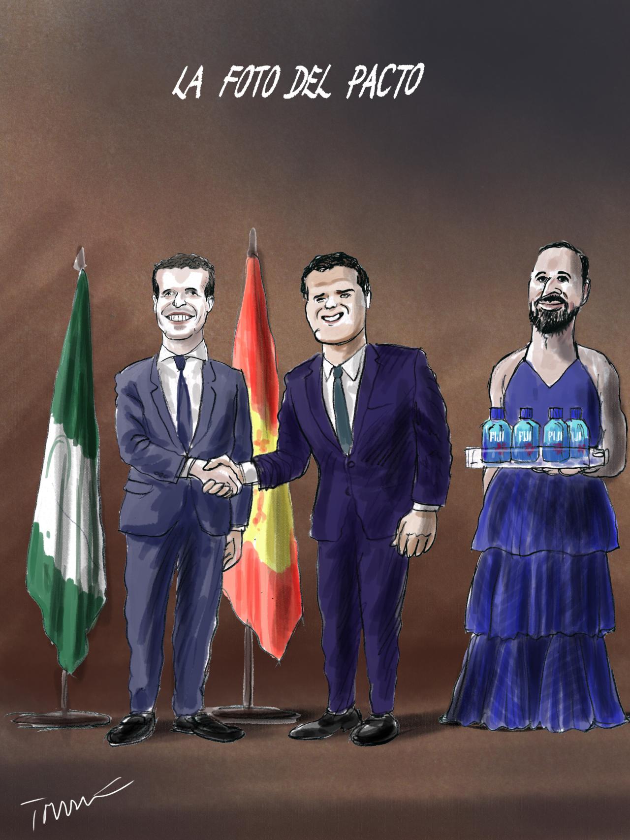 La foto del pacto