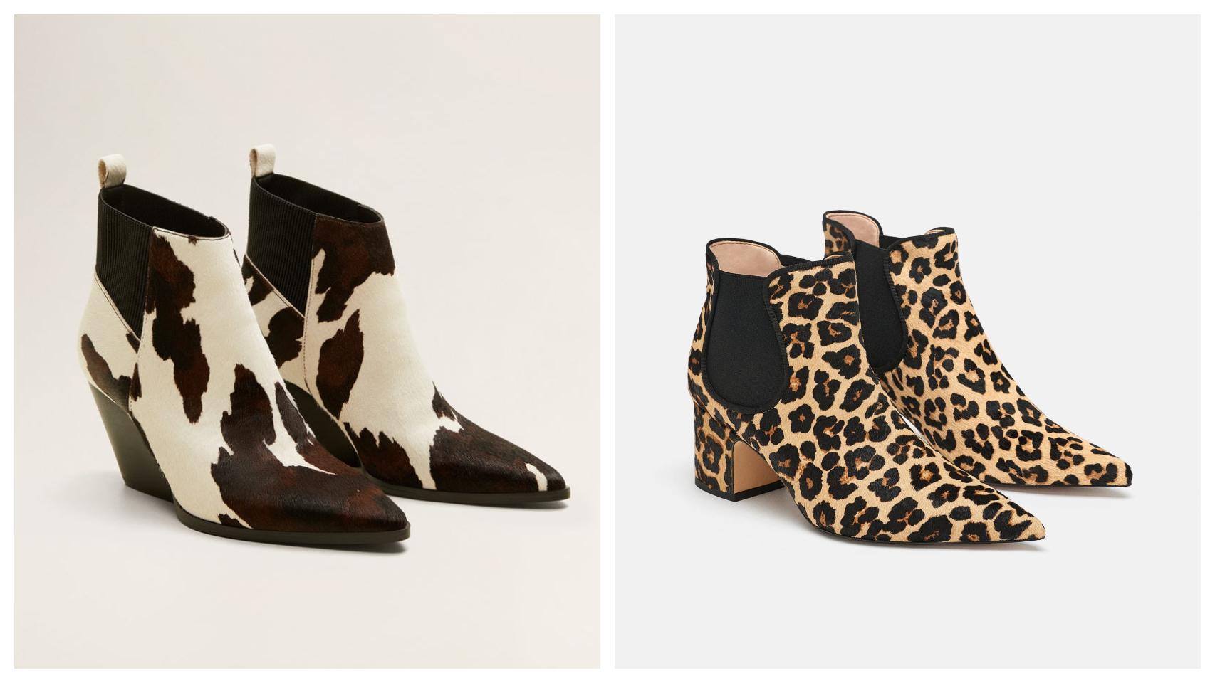 Algunos zapatos en un montaje de JALEOS.