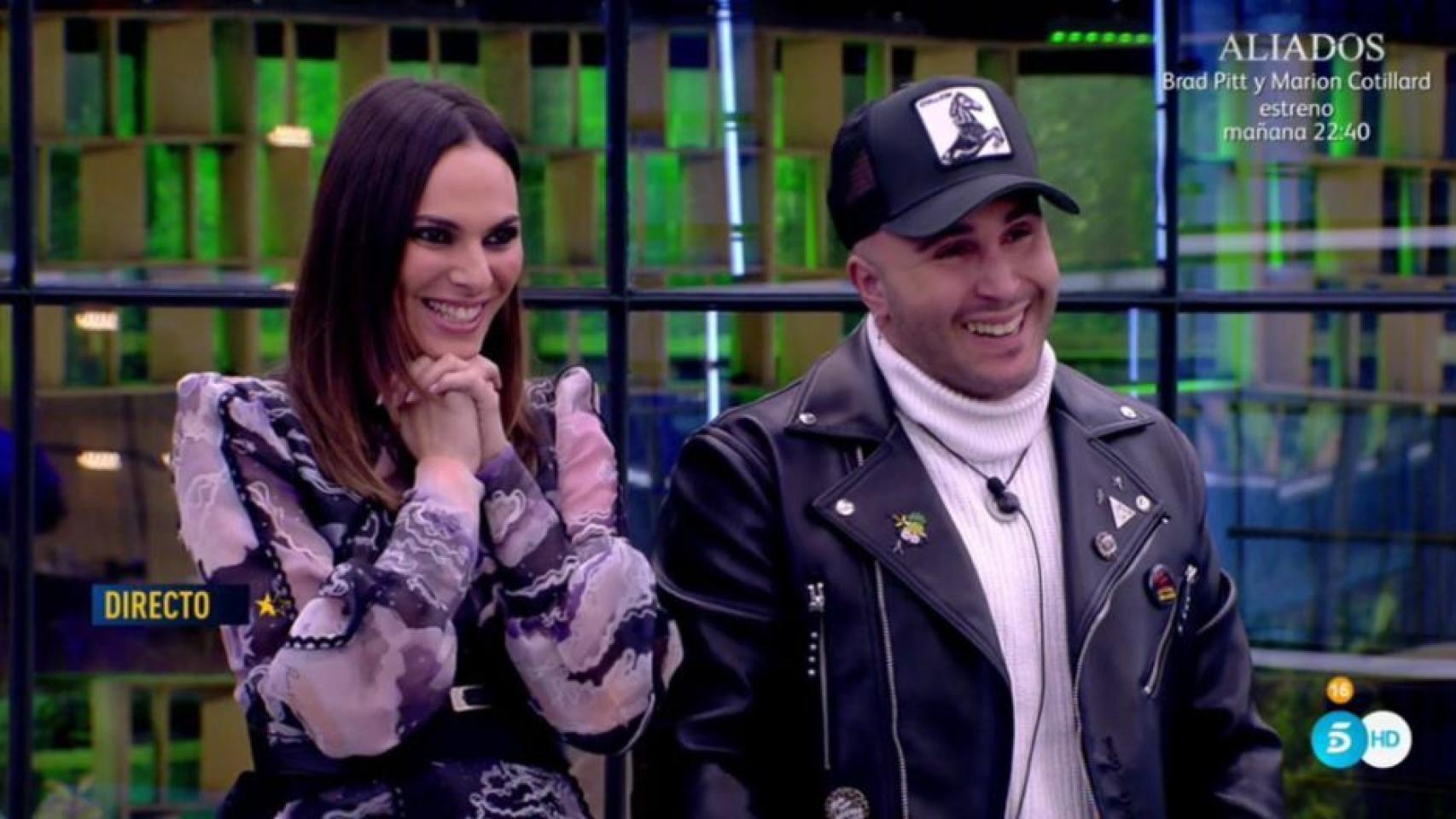 Kiko Rivera e Irene Rosales durante el estreno de 'GH DÚO'.