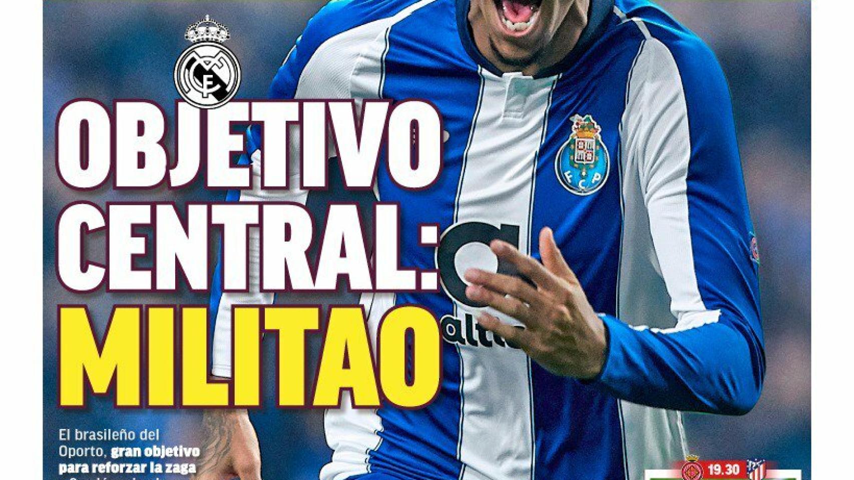 La portada del diario MARCA (09/01/2019)