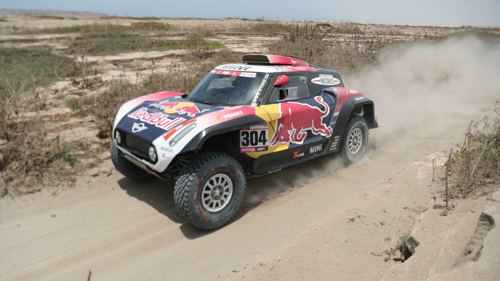 Stephane Peterhansel en el Rally Dakar 2019