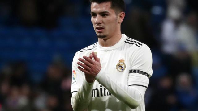 Brahim Díaz, en su debut con el Real Madrid