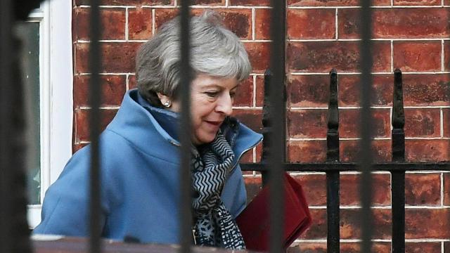 Theresa May, primera ministra británica.