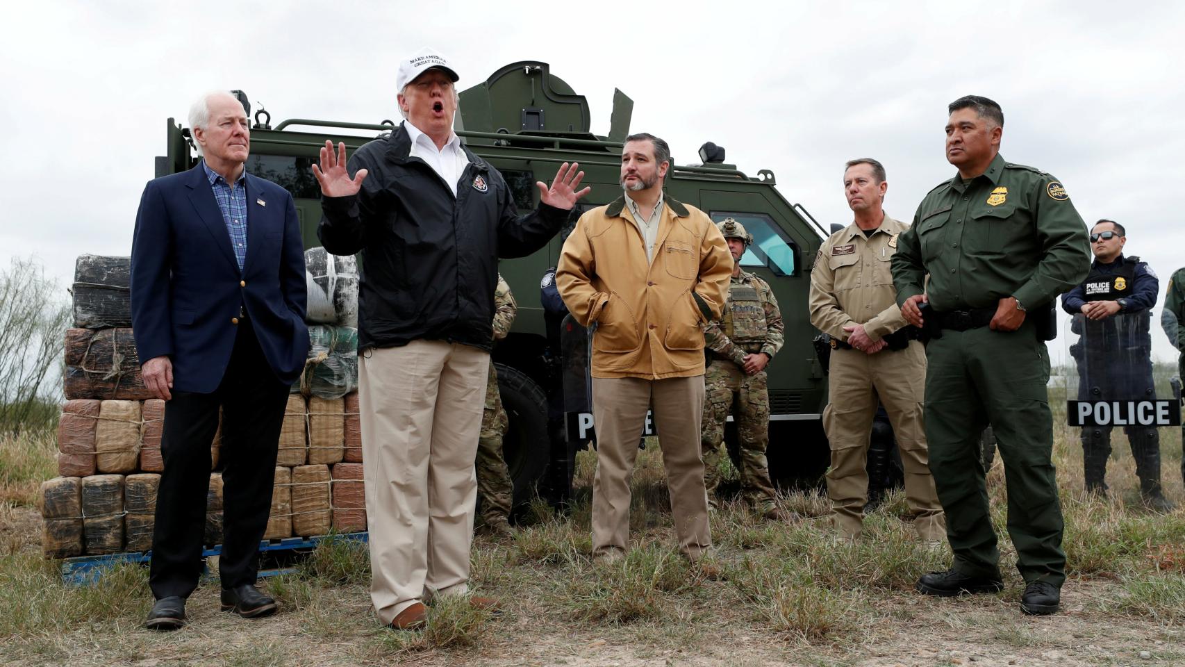 Trump amenaza con declarar el estado de emergencia si no se aprueba el presupuesto para el muro