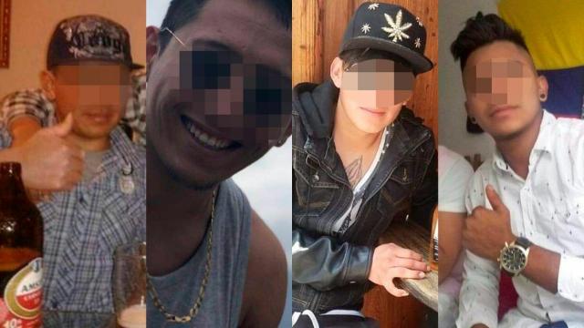 Los cuatro detenidos por violar a una joven de 19 años la pasada Nochevieja.