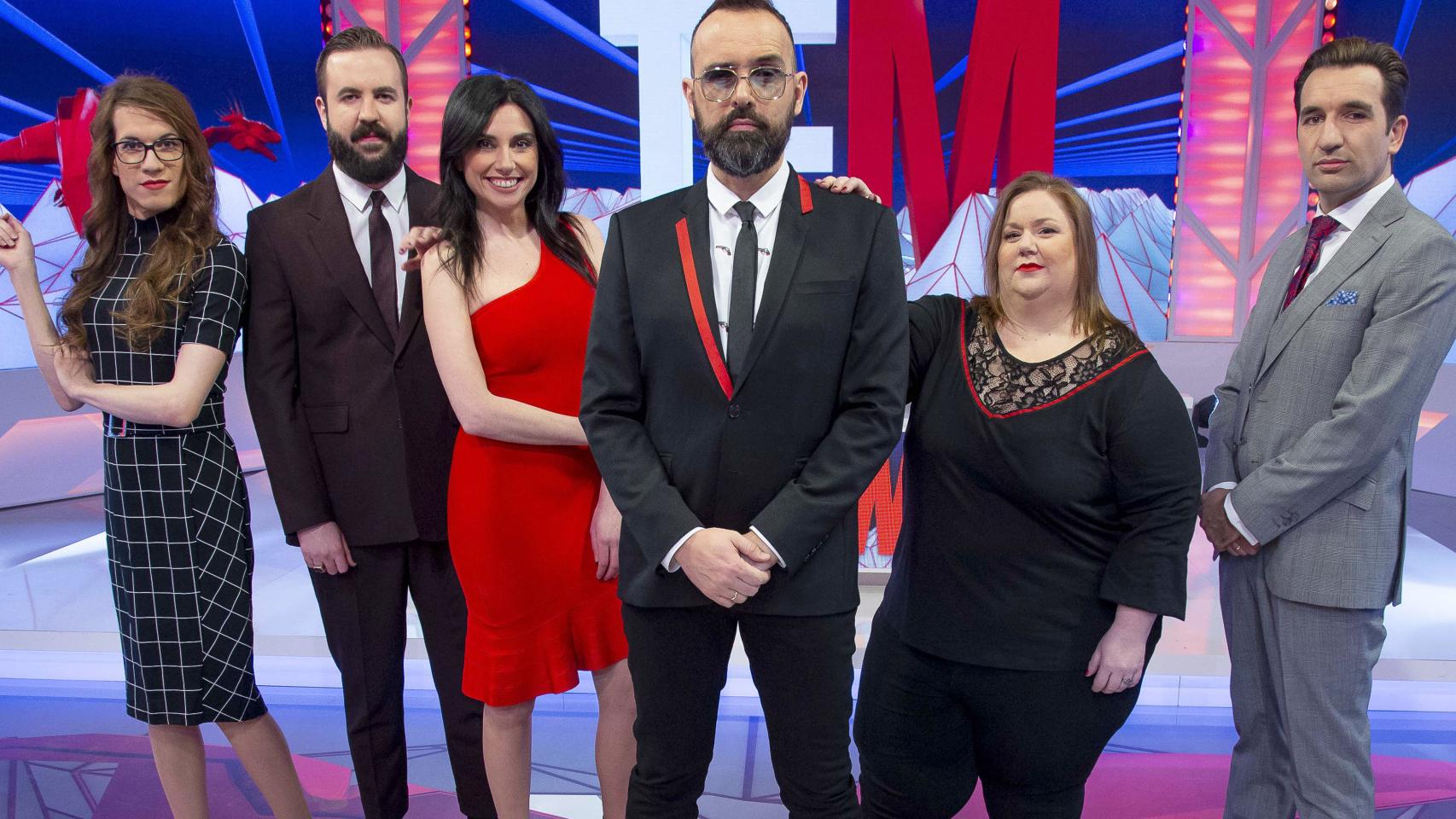 El equipo de 'Todo es mentira'.