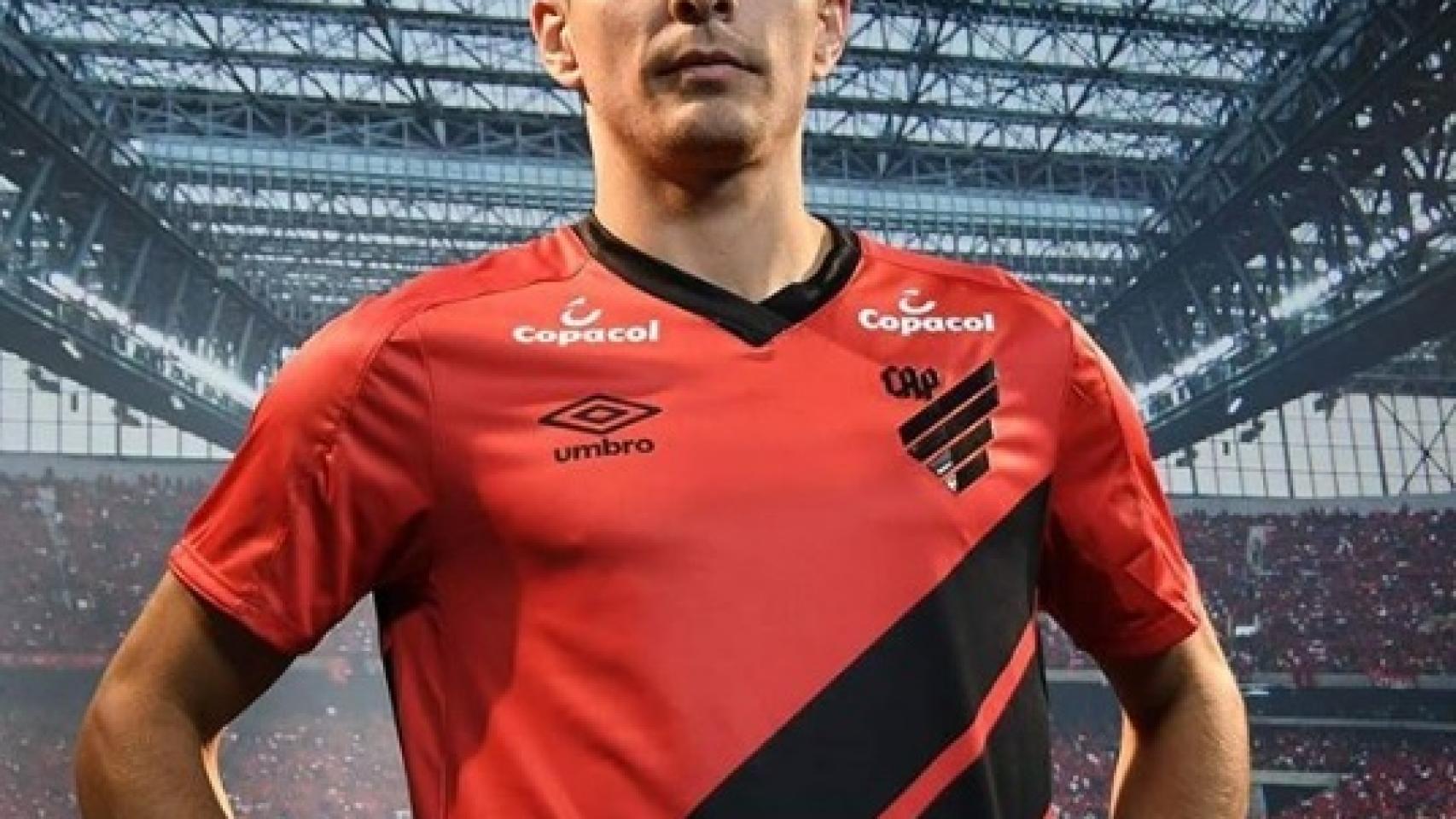 Marco Ruben, presentado con el Atlético Paranaense. Foto: Instagram (@athleticoparanaense)