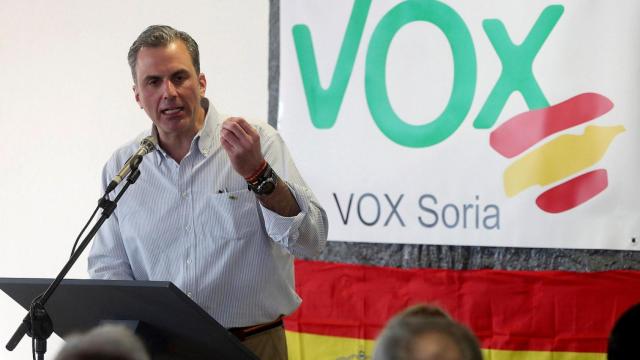 El secretario general de Vox, Javier Ortega Smith.
