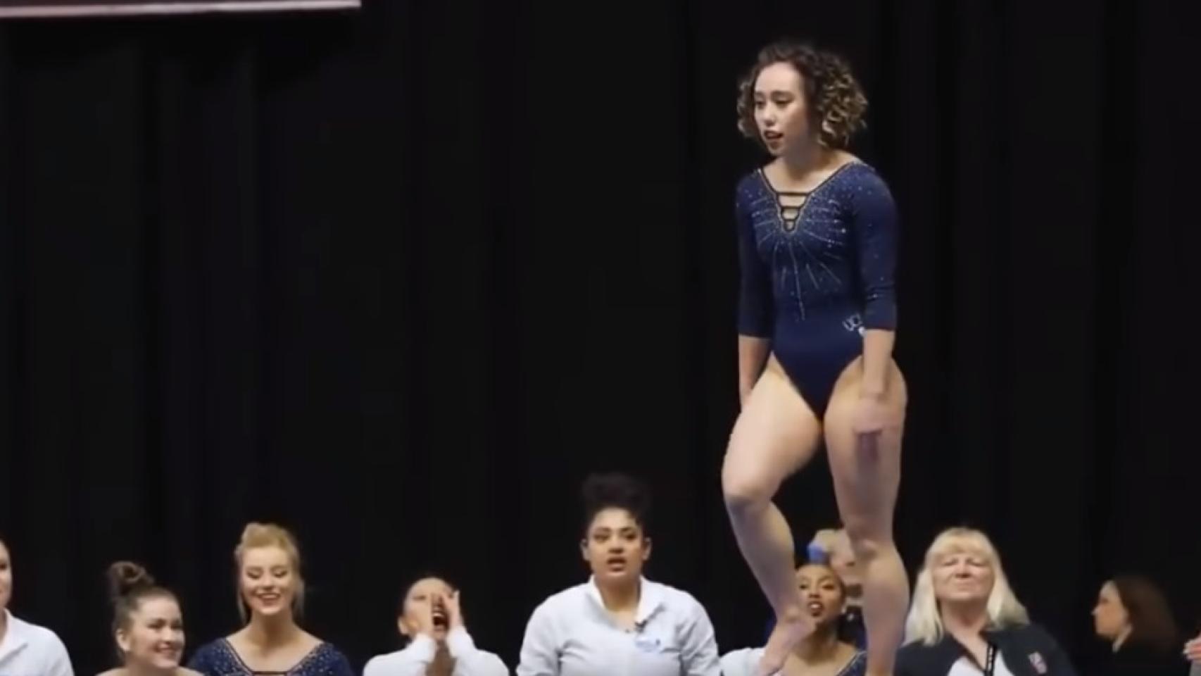 Katelyn Ohashi revoluciona Internet con su '10' perfecto