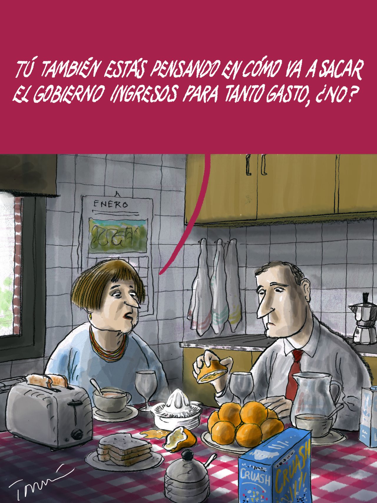 Amargo desayuno