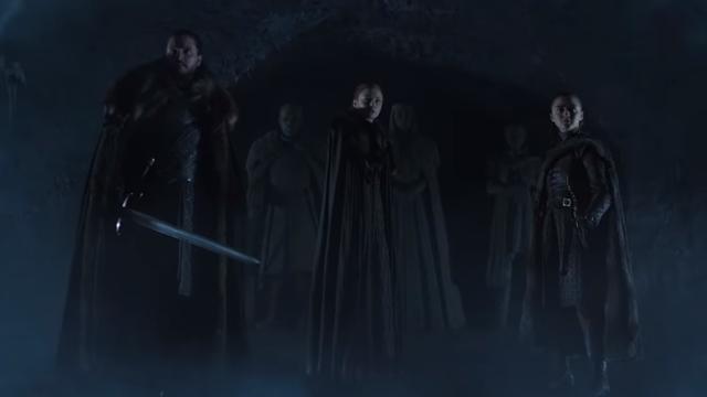 Los hermanos Stark en el primer avance de Juego de Tronos.