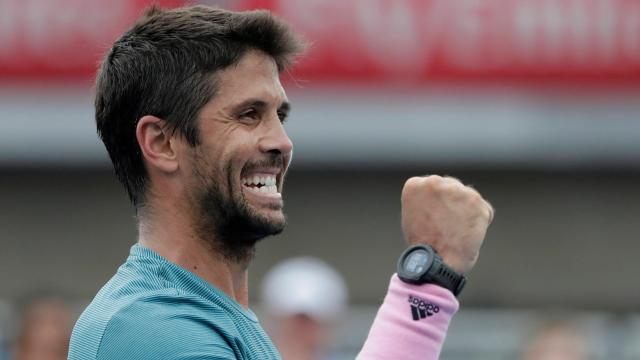 Fernando Verdasco en el Open de Australia
