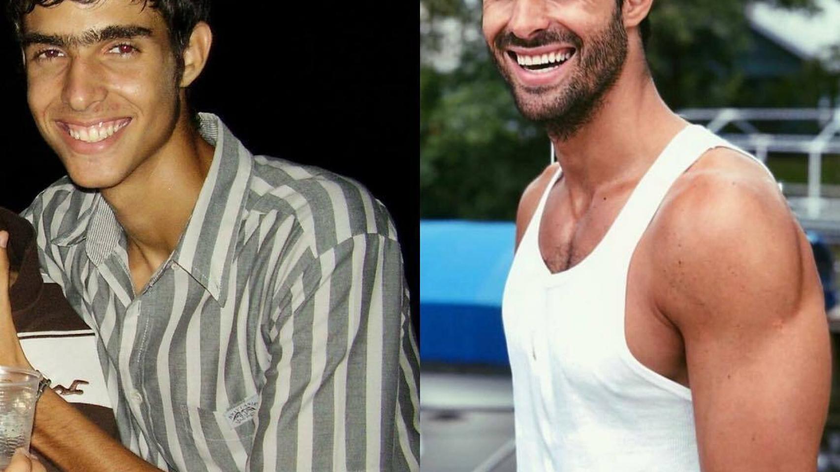 Juan Betancourt antes y después.